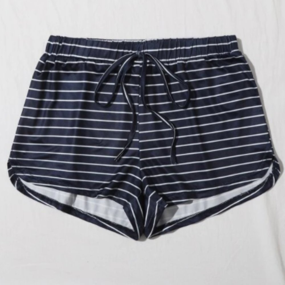 Striped Dolphin Shorts